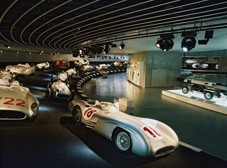 Mercedes Benz Museum Rennen und Rekorde