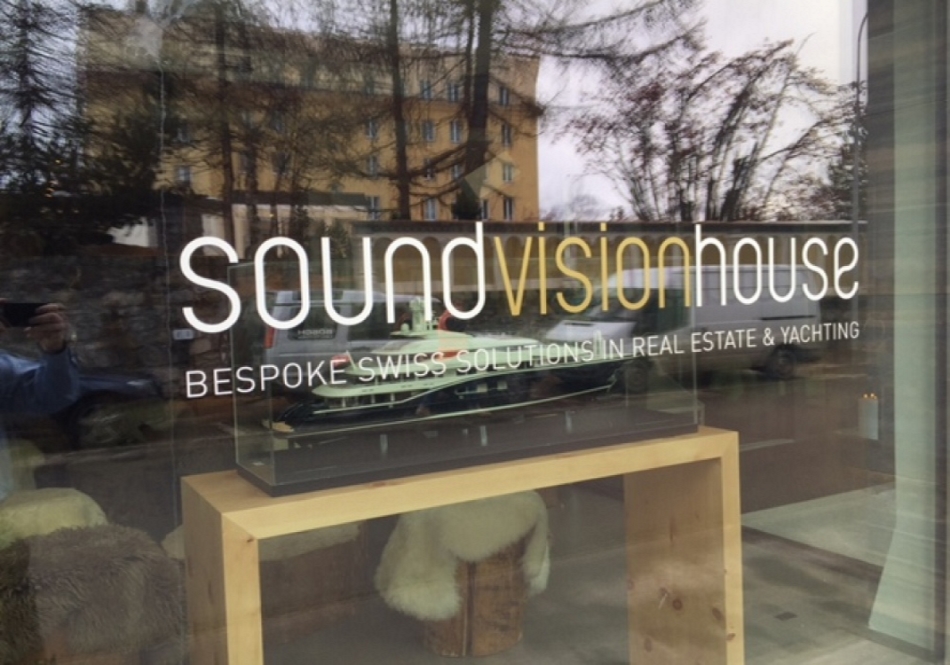 Sound Vision House St. Moritz Shopfront